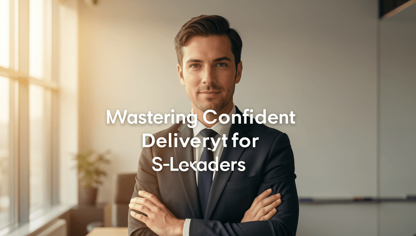 Mastering Confident Delivery for Soft-Spoken Leaders